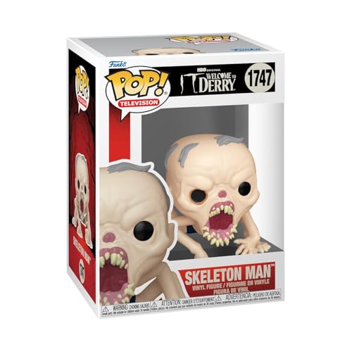 Funko Pop! TV: Welcome To Derry - Skeleton Man - Figurka kolekcjonerska winylowa - pomysł na prezent - Oficjalny towar - Zabawki dla dzieci i dorosłyc