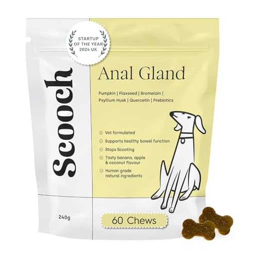 Scooch Anal Gland Dog Supplement Chews