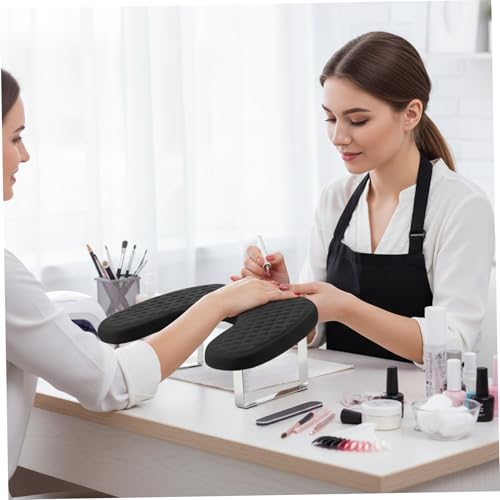 Repose-mains pour ongles en U pliable étanche pour manucure - 2