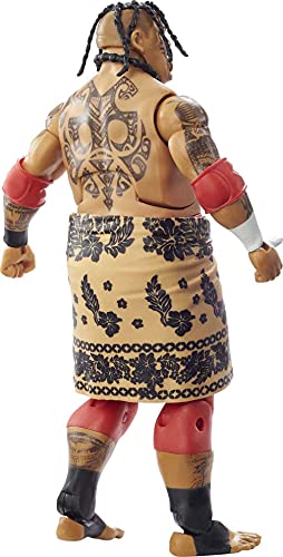 Wwe Mattel Umaga Royal Rumble Elite Collection Action Figure With Authentic Gear & Accessories, 6-In Posable Collectible Gift For Fans Ages 8 Years Old & Up,Multicolor #TOP3