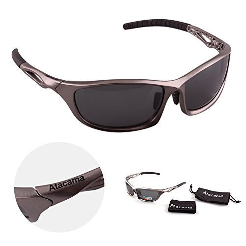 Atacama Polarized Sunglasses 100% TR 90 Flexible Unbreakable Frame