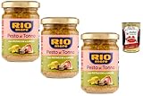 Italian Gourmet Pesto de Thon Rio Mare Pistaches & Citron – Sauce pesto prête à l’emploi p...