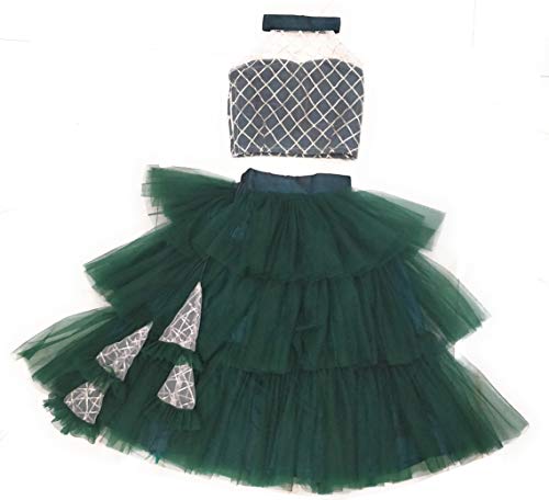 Image of TILISM Net Fit & Flare Skirt