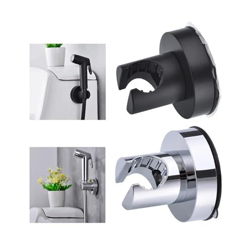 Support de pomme de douche orientable et amovible avec fixation murale solide en chrome - 3