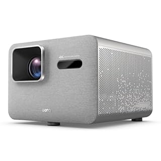 BenQ TK705STi 4K HDR Short Throw Projector, 3000 ANSI Lumens, Google TV, Netflix, Low Input Lag, Auto Image Adjustment, Bluetooth, HDMI 2.1, 150" Big Screen, MEMC, HDR10+, Compact Living Room Setup