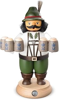 Müller - Mueller - Smoking Man, Large Bavarian Publican, White - Incense Smoker
