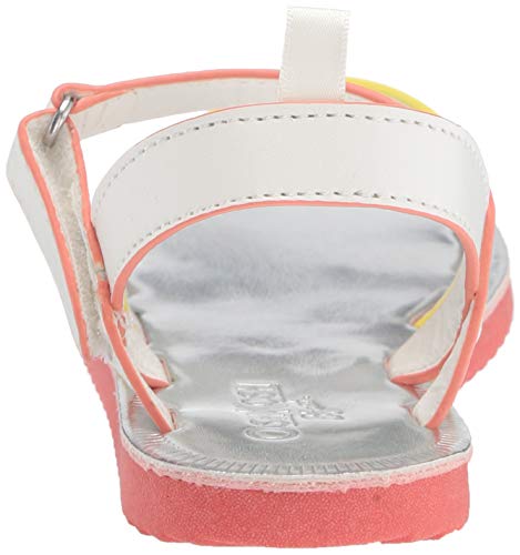 OshKosh B'Gosh Girls Stella Strappy Sandal, White, 5 Toddler3