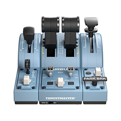 Thrustmaster TCA Quadrant Add-On Airbus Edition, Throttle Quadrant Flight Sim Accessories with Flaps, Speed Brake, Landing Gear and Trim Controls for Flight Simulator Cockpit Setup, Compatible with PC by Thrustmaster - Image 4