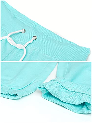 Image of U.S. POLO ASSN. Womens Sweatpants - Women Joggers Sweats with Logo Print - French Terry Poly-Cotton