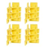 Trennwände für Tabletts für Gefrierschrank, Stapel für Tabletts | Tabletts für Gefrierschränke Dispensa Stapel | Stapelorganisator für Tabletts für und