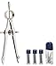 Mr. Pen- Professional Compass for Geometry, Extra Lead, Metal Compass, Compass, Compass Drawing Tool, Drawing Compass, Drafting Compass, Compass for Students, Compass Geometry