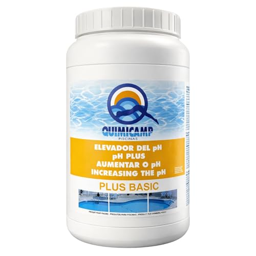 Incrementador de pH, Regulador de pH, Adicionador de PH, Apto para incrementar el pH del Agua de la Piscina, Fabricado en España, Forma del Producto Granular, Contiene 2 Kg