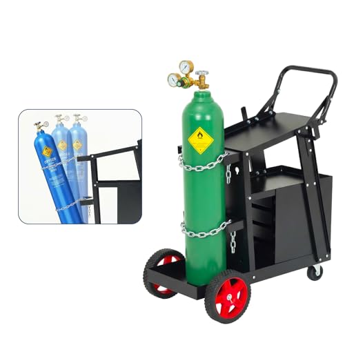 Garvee Welding Cart with Drawers, Welder Cart for Mig/Tig Welder by Garvee - Used condition - Image 7