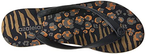 Tamanco Mari Print Light, Azaleia, Feminino, Preto III, 37
