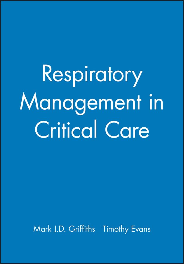 Buy Respiratory Management in Critical Care — BookShops.in