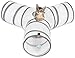 MFEI Tunnel Gatto, Tubo Gatti Pet Tunnel 3 Way Crinkle Tubo Pieghevole Tunnel Giocattolo per Gatti Conigli, Cani, Animali Domestici