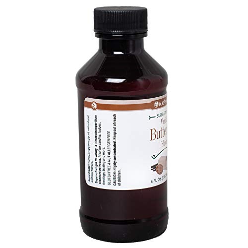 Lorann Vanilla Butternut Ss Flavor, 4 Ounce Bottle - Includes A Threaded Glass Dropper #TOP2