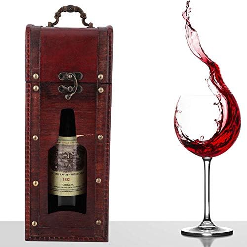 Caja De Vino De Madera Vintage Tamaño Media Botella (12 Unidades) – Almacenamiento Shabby Chic