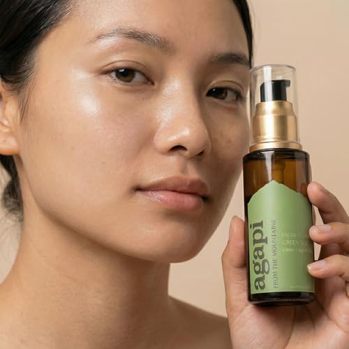 Image of Agapi Sikkim | Green Tea Facial Cleanser 100ml | Handcrafted | Sustainable | Luxurious | Gentle Cleanser | Cruelty-Free | Ideal for All Skin Types | Green Tea Extract