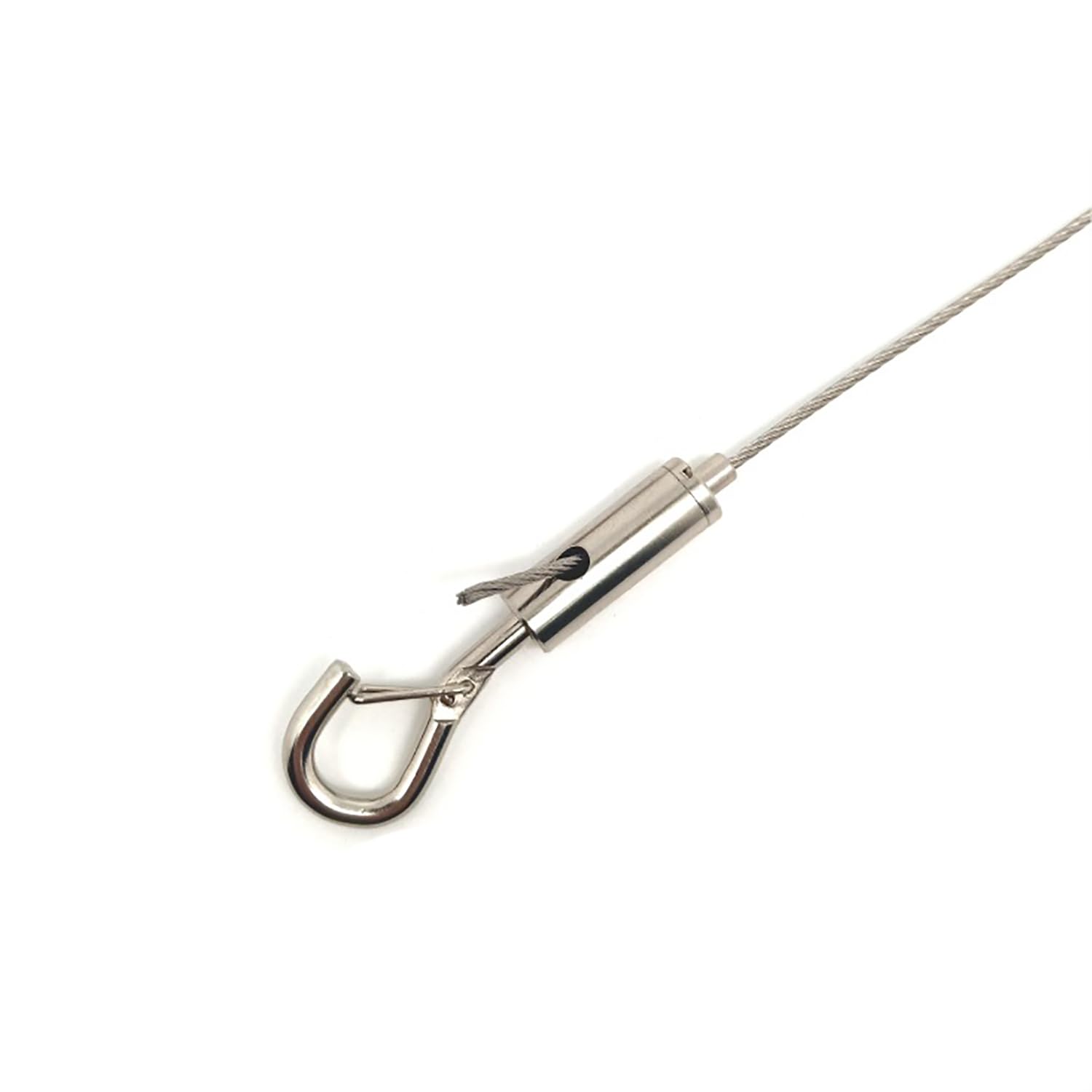 RLECS 6PCS Wire Rope Adjustable Hook Lifting Yard Adjustable Hook