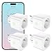 Produktbild HBN Smart Steckdose mit Verbrauchsmessung, 4er Set Smart Home Wlan Steckdose mit APP Intelligente Schaltsteckdose, Sprachsteuerung & Timer, 10A, Nur 2,4GHz
