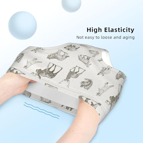 Animals Drawings Pattern Girls' Underwear Soft Cotton Little Girls Panties Comfort Briefs4