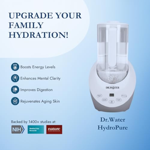 HydroPitcher | 68 Oz Hydrogen Water Pitcher - BPA Free Rich Hydrogen Water Generator - Electrolysis Jug with SPE/PEM Technology Hydrogen Water Machine | Chlorine Free Large Bottle - Image 9