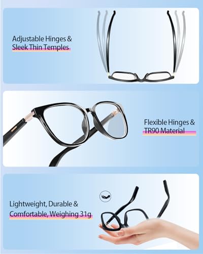 Image of Al Smart Glasses for Men Women with Real-Time Translation | Color-Change Lens, Music & Calls w /Bluetooth 5.4, Al Voice & Meeting Assistant, Lightweight & Comfortable, Thin Temples