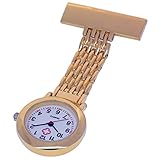 Silicone Pocket Brooch Clip Fob Medical Nurse Watch Pocket Clock Gift for Hospital Doctors Nursing Timepiece