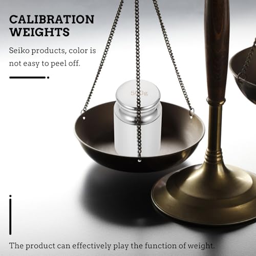Poids de calibration en acier chromé surface polie pour balance