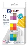 fimo figuren Lieferumfang: 1 x Materialpackung mit 12 sortierten Farben, 12 x 25g (0,88 oz.), Brillant-Farben