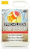 Pro-Kleen Steam Detergent – Citrus Fragrance, High Concentrate Cleaning Solution with Built in Water Softener-Suitable for All Electric Mop Machines 5L