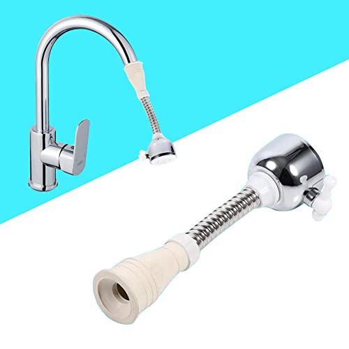 rubinetto a prova di spruzzi d'acqua Extender, rubinetto a risparmio idrico regolabile da cucina Tubo flessibile rubinetto aeratore Diffusore Girevole a 360 ° Ugello beccuccio