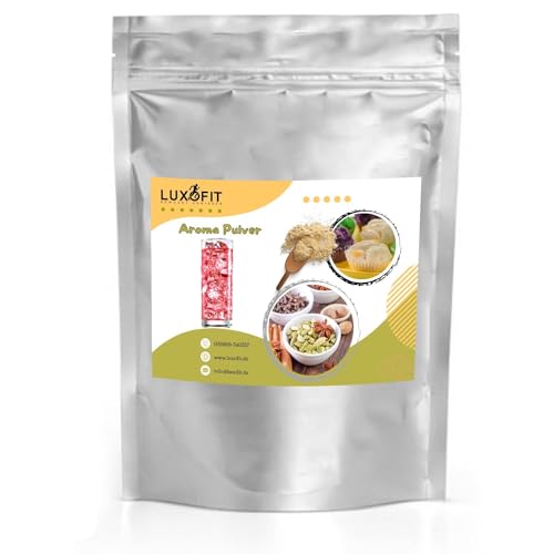 Luxofit Energy Drink Aroma Pulver, Fruchtige Aromen für Getränke und Lebensmittel, GMO-Frei, Vegetarisch und Vegan, Intensiver Geschmack, Lösliche Aromen (200 g)