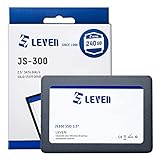 LEVEN JS600 SSD 240GB 3D NAND SATA III Internal Solid State Drive - 6 Gb/s, 2.5 inch /7mm (0.28') - up to 550MB/s - Retail 1 Pack (Packaging May Vary)