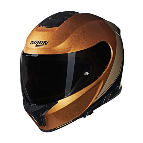 NOLAN(m[) oCN wbg ttFCX N80-8 VERNICIATURA SPECIALE(OCHER BLACK/341) MTCY(57-58cm) 49890