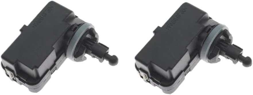 Headlight Leveling Motor Adjuster Actuator 1207203 1207204 1207936 Compatible with Corsa Meriva Signum Tigra Vectra Corsavan Models(1PC)