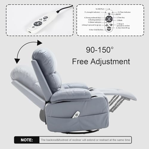 Sillón eléctrico reclinable con tapizado antideslizante miniatura 4