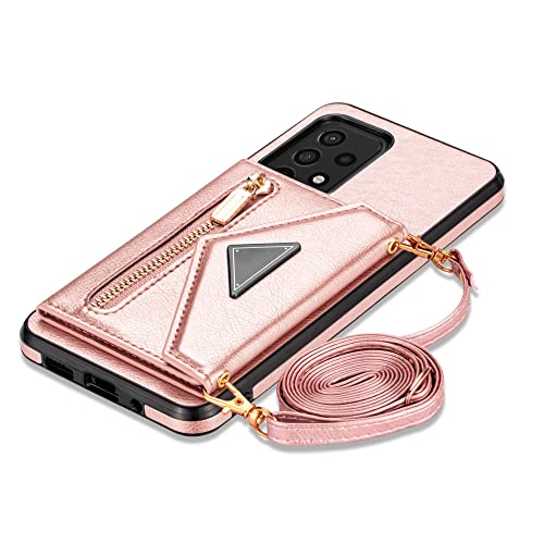 Coque cordon Samsung Galaxy avec portefeuille zippé pour vos sorties urbaines