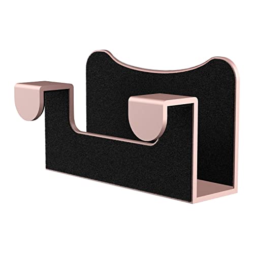ATORSE Laptop Phone Holder Dual Machines with One Screen Computer Monitor Mount Pink