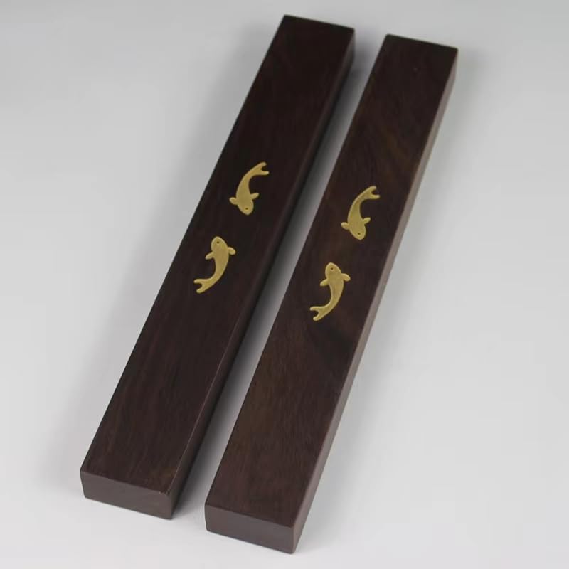 文鎮5本セット 24.5㎝ 書道 絵画 用木製ペーパーウェイト長方形 習字