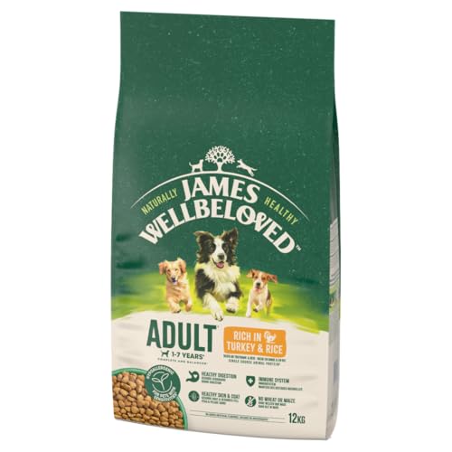 JAMES WELLBELOVED Pavo y arroz 12kg