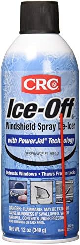 CRC Ice-Off Winshield Spray De-Icer Net Wt 12. oz. (340g) Pack of 2