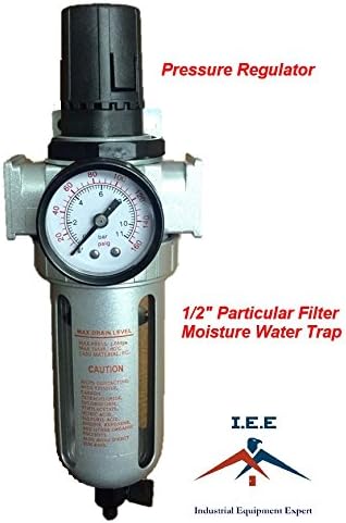 12" regulador de presiónfiltro de partículas humedad agua trampa aire comprimido