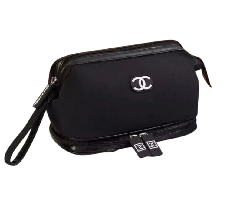 BOLSA C H A N E L PORTA MAQUIAGEM COM DUST BAG IMPORTADA