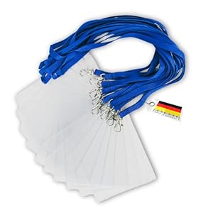 Twist4 LB-10 Blau Schlüsselbänder Set 10 Stück