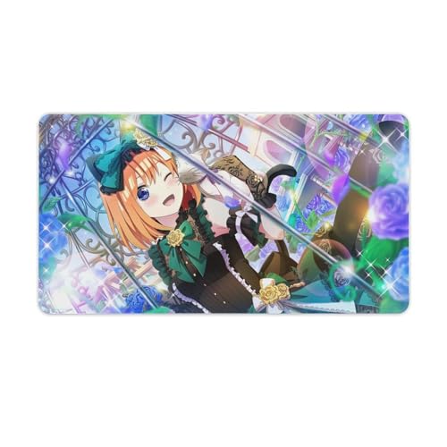 五等分の花嫁 中野四葉 マウスパッド 大型 ゲーミング 滑り止め 防水 デスクマット 超大型 デスクパット パソコンマット ゲーミ 可愛い 大判 装飾 マウス対応 耐久性 滑り止め おしゃれ 大きいサイズ プレゼント 贈り物 40X75cm