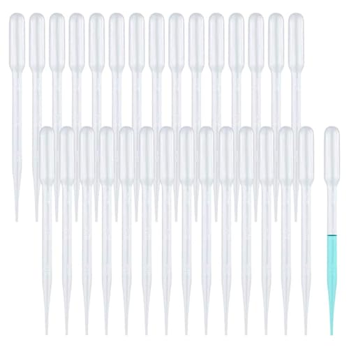 Clear Plastic Transfer Pipettes 3ml Liquid Dropper Science Laboratory