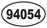US Decal, Inc. Number 94054 Oval Sticker