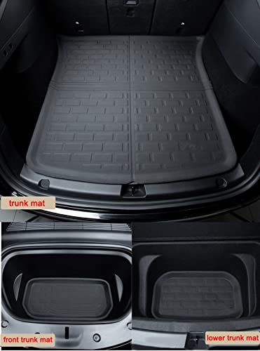 Tapis de coffre premium Tesla Model Y coussin protection rigide - 2